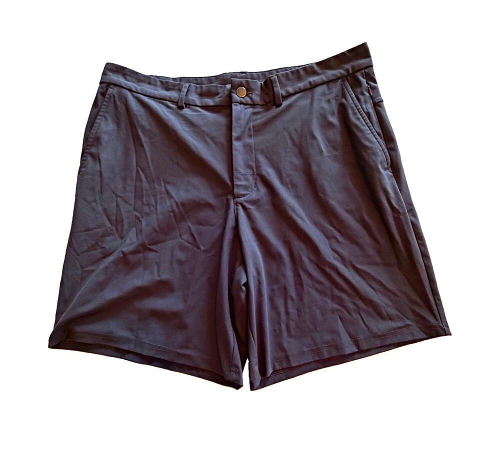 Old Navy Tech Hybrid Active Men's Athletic Shorts gray Stretch Pockets 36 8"